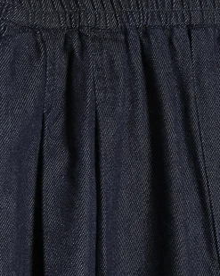 Blue Barrel Leg Jeans