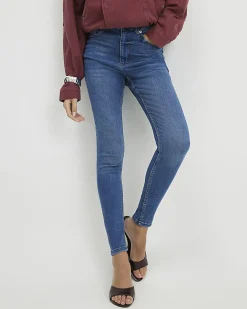 Blue Comfort Skinny Jeans