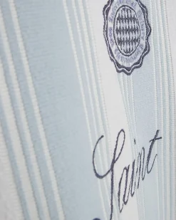 Blue Cotton Blend Ame Saint Paris T-Shirt