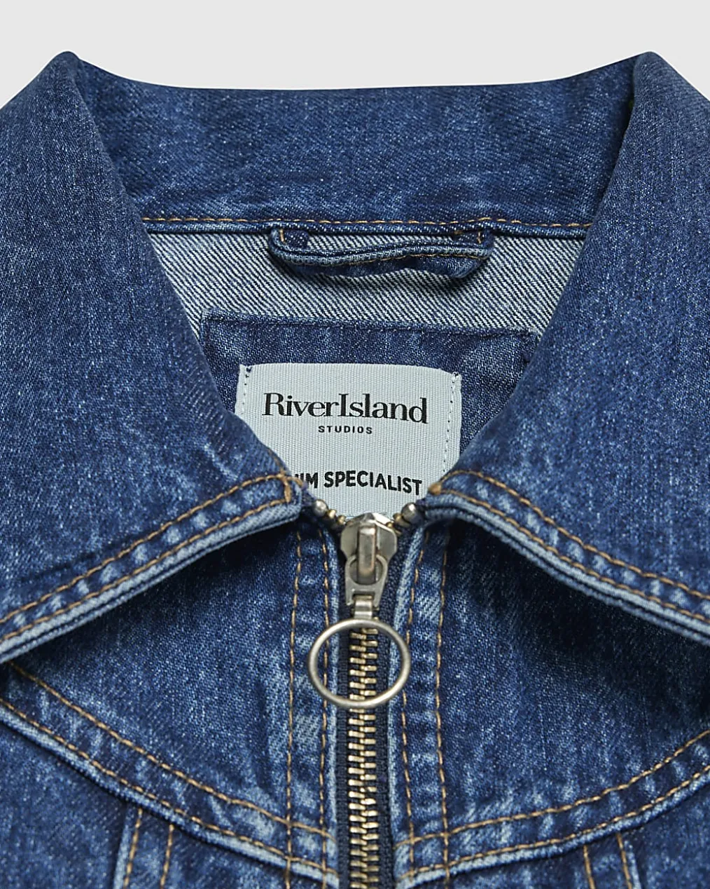 Blue Denim Corset Jacket