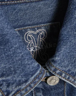 Blue Denim Long Sleeve Pocket Jacket