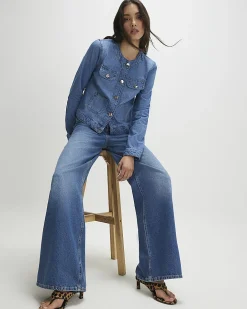 Blue Denim Trophy Jacket