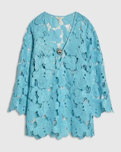 Blue Lace Shell Beach Tunic