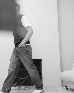 Blue Loose Fit Jeans