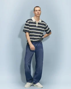 Blue Loose Fit Jeans