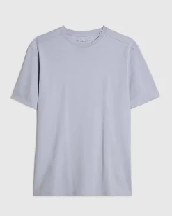 Blue Muscle Fit Cotton Lightweight T-Shirt