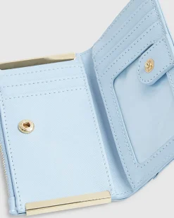 Blue RIR Monogram Mini Purse