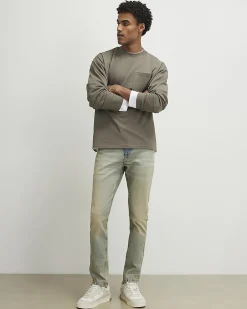 Blue Skinny Fit Stretch Jeans