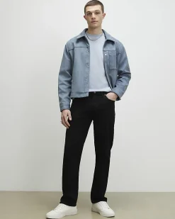Blue Slim Fit Crew Neck T-Shirt