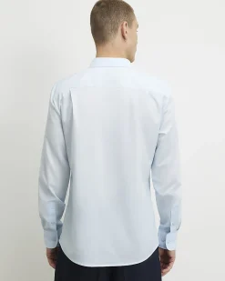Blue Slim Fit Shirt