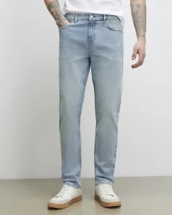 Blue Slim Fit Stretch Jeans