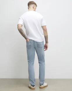 Blue Slim Fit Stretch Jeans