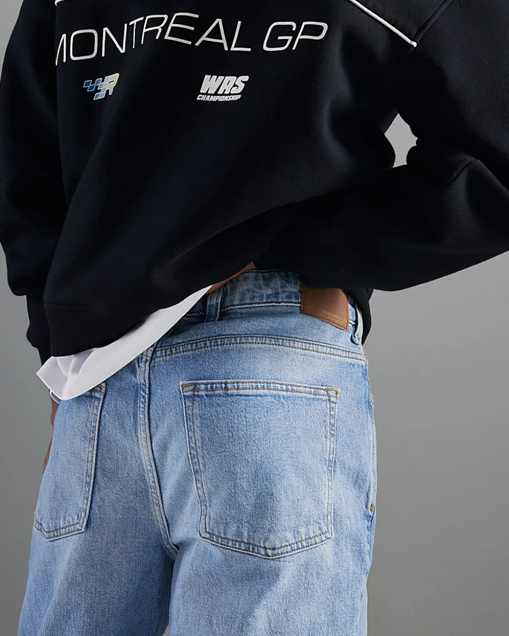Blue Straight Fit Jeans