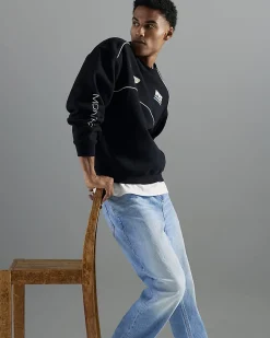 Blue Straight Fit Jeans