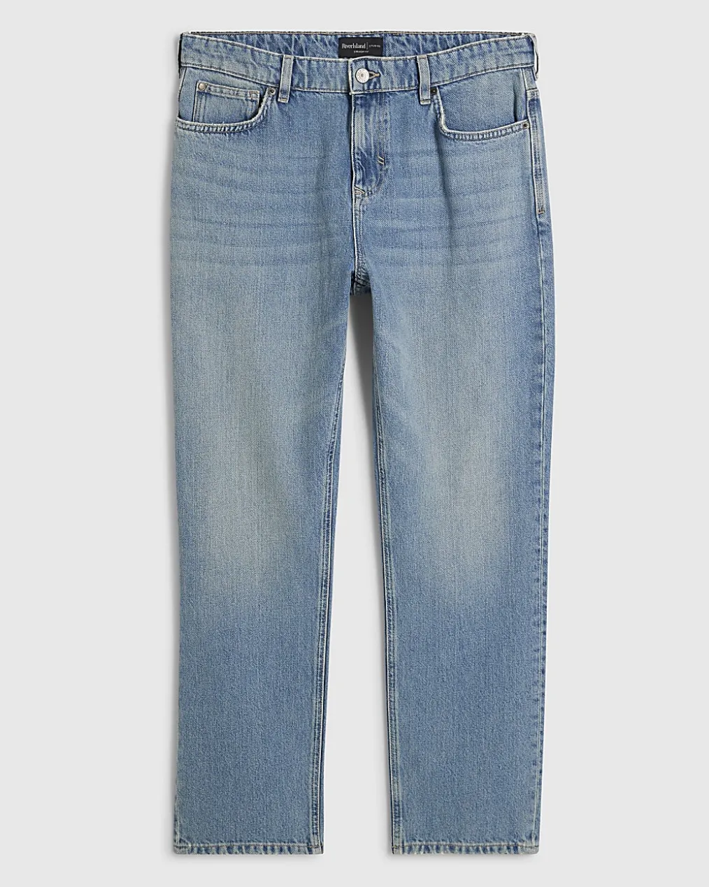 Blue Straight Fit Jeans
