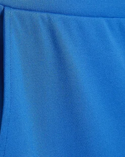 Blue Stretch Wide Leg Trousers
