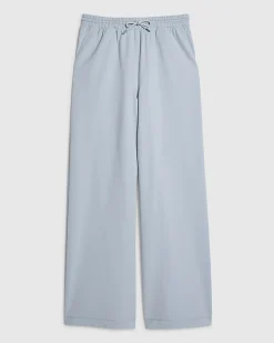 Blue Wide Leg Joggers