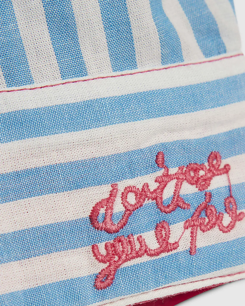 Blue Year Zero Stripe Smiley Face Shirt