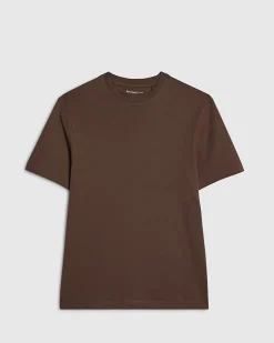 Brown Essential Slim Fit Midweight T-Shirt