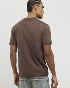 Brown Essential Slim Fit Midweight T-Shirt
