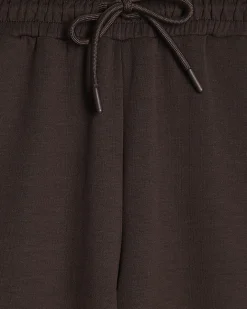 Brown Premium Wide Leg Joggers