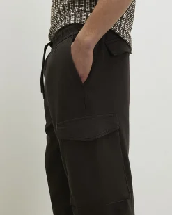 Brown Regular Fit Cargo Trousers