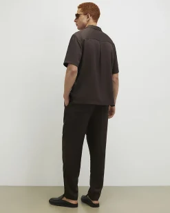 Brown Regular Fit Joggers