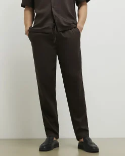 Brown Regular Fit Joggers