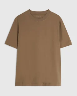 Brown Regular Fit Midweight T-Shirt