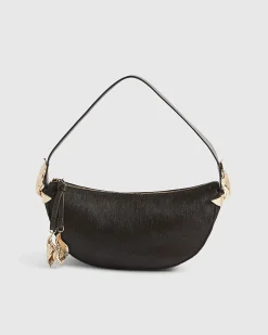 Brown RI Studio Leather Shell Shoulder Bag