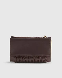 Brown Scrunch Purse