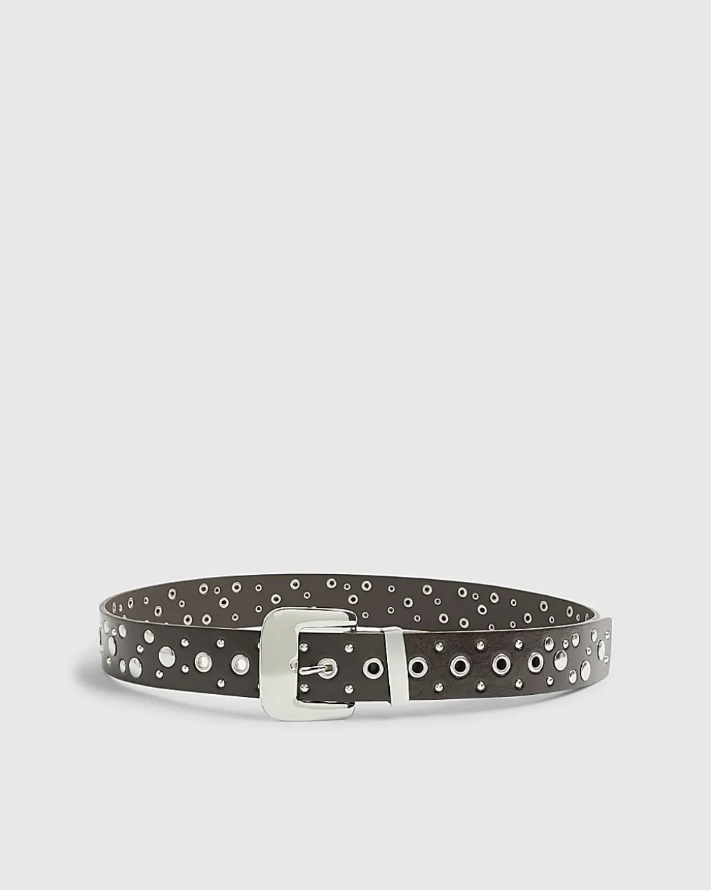 Brown Studded Belt