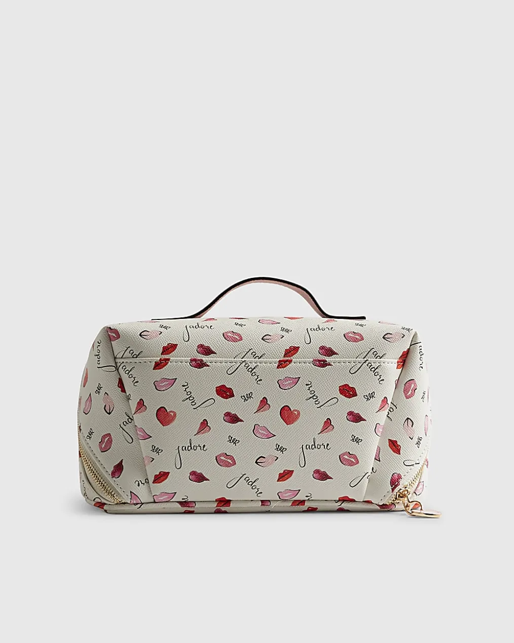 Cream J'adore Makeup Bag