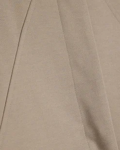 Cream Long Sleeve Bomber Jacket