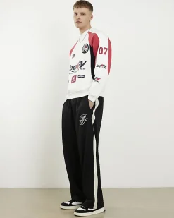Cream Oversized Fit Legacy Sport Sweatshirt