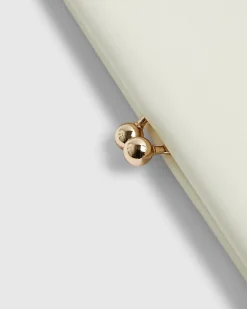 Cream RI Studio Clutch Bag
