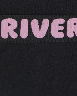 Girls Black Hipster Pack Of 5 Briefs