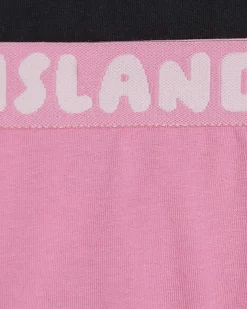 Girls Pink Hipster Pack Of 5 Briefs