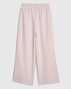 Girls Pink Side Stripe Joggers