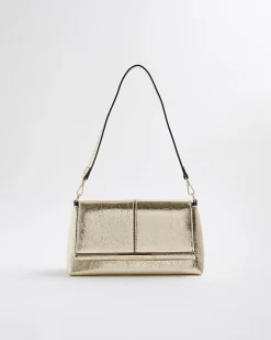 Gold Bar Front Clutch Bag