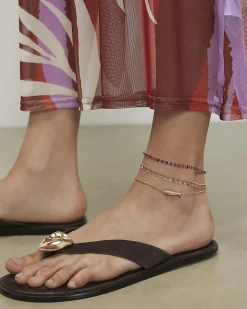 Gold Fish 3 Piece Anklet