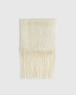 Gold Fringe Scarf