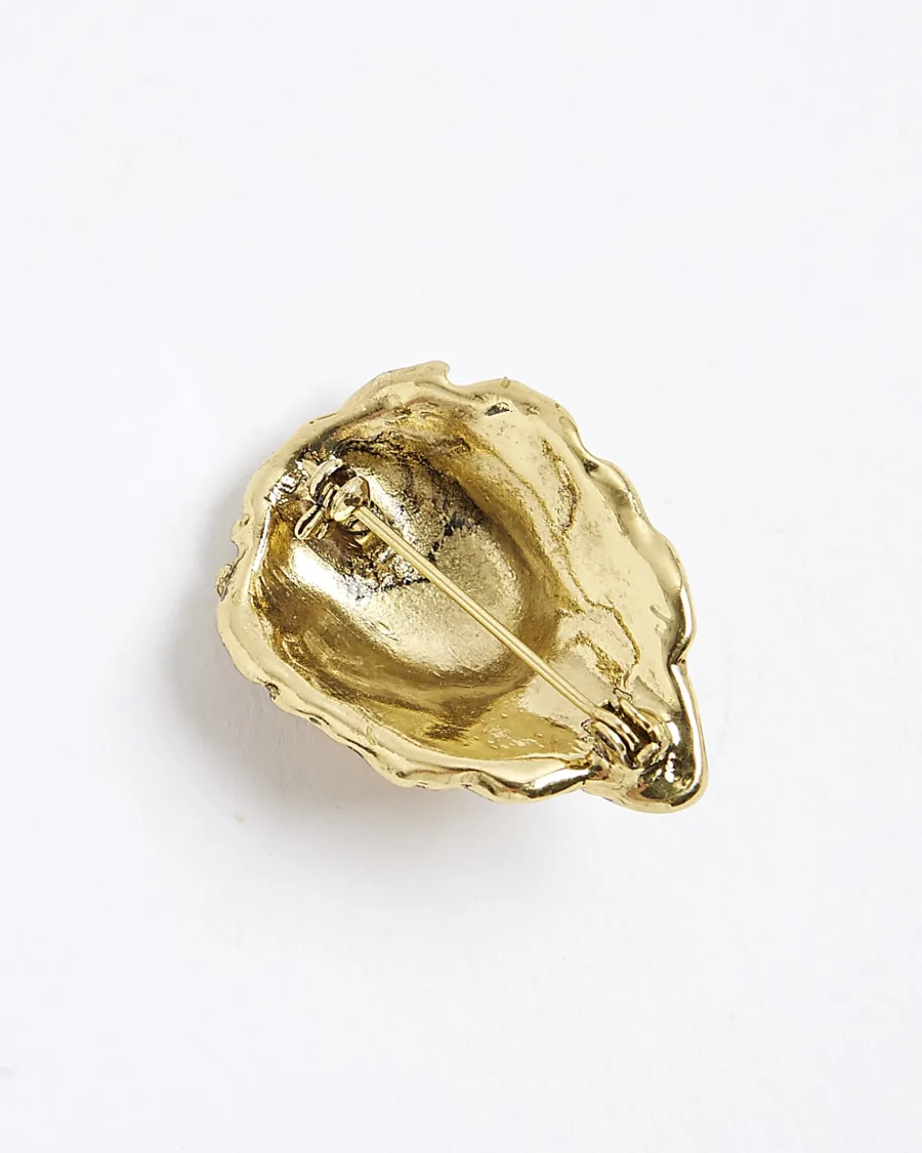 Gold Lion Brooch
