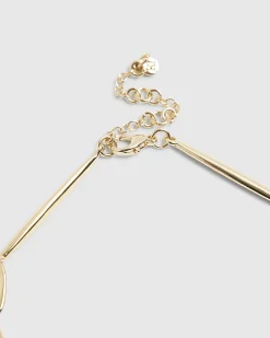 Gold Murano Heart Pendant Necklace