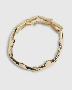 Gold Starfish Stretch Bracelet