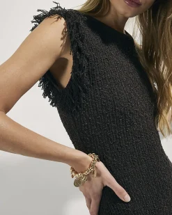 Gold Stretch Coin Bracelet