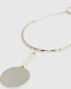Gold Torque Necklace