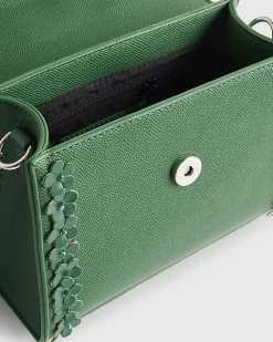 Green Clover Mini Tote Bag