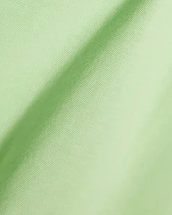Green Cotton Short Sleeve T-shirt