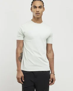 Green Essential Muscle Fit Stretch T-Shirt